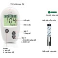 Máy đo đường huyết tiện lợi (tặng kèm 50 que thử + 50 kim)