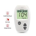 Máy đo đường huyết tiện lợi (tặng kèm 50 que thử + 50 kim)
