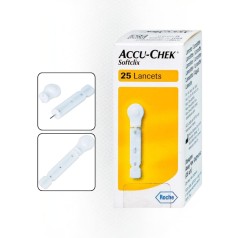 Kim lấy máu thử đường huyết Accu Chek Instant dễ dàng tại nhà (25 kim)