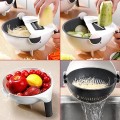 Bộ dụng cụ nạo rau củ quả kèm rổ 9 trong 1
