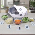 Bộ dụng cụ nạo rau củ quả kèm rổ 9 trong 1