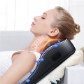 Gối massage vai gáy hồng ngoại 16 bi giảm căng thẳng, mệt mỏi tại nhà và trên ô tô