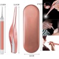 Bộ dụng cụ lấy ráy tai 3 trong 1 có đèn led tiện dụng ( kèm hộp đựng )