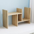 Kệ gỗ để sách mini tự tháo lắp siêu tiện lợi
