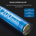 Vợt muỗi tự động tích hợp đèn bắt muỗi thông minh 3 trong 1 tiện lợi, an toàn 