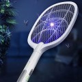 Vợt muỗi tự động tích hợp đèn bắt muỗi thông minh 3 trong 1 tiện lợi, an toàn 