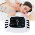 Máy massage xung điện 6 miếng dán tích hợp 8 chế độ trị liệu cao cấp, Máy massage + 8 miếng dán