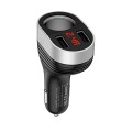 Tẩu sạc ô tô màn hình Led Z29 gồm 1 cổng tẩu sạc, 2 cổng sạc USB đa năng
