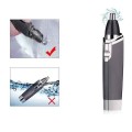 Máy tỉa lông mũi KM-6512 dùng pin nhỏ gọn tiện lợi, động cơ mạnh mẽ