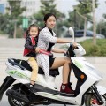 Đai đi xe máy cho bé cao cấp, chắc chắn an toàn, Màu đỏ