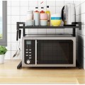 Kệ để lò vi sóng 2 tầng co giãn thông minh, tiết kiệm không gian nhà bếp, Loại cố định