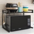 Kệ để lò vi sóng 2 tầng co giãn thông minh, tiết kiệm không gian nhà bếp, Loại cố định