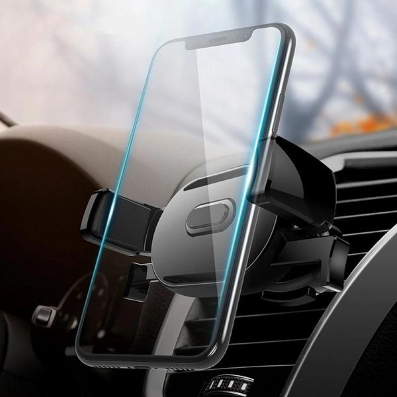 Kẹp điện thoại gắn cửa gió ô tô xoay 360 độ siêu chắc chắn