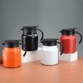 Ấm pha trà giữ nhiệt có bộ loc trà dung tích 1000ml tiện dụng, Màu đen - Không hiển thị nhiệt độ