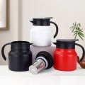 Ấm pha trà giữ nhiệt có bộ loc trà dung tích 1000ml tiện dụng, Màu đen - Không hiển thị nhiệt độ
