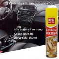 Chai xịt bọt vệ sinh nội thất xe hơi đa năng Meijun 650ml 