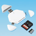 Đầu đọc thẻ nhớ đa năng cho điện thoại di động, laptop có cổng Iphone, Type C, Lightning