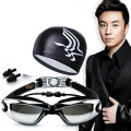 Combo kính bơi tráng gương, mũ bơi, bịt tai chống tia UV an toàn 