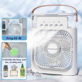 Quạt phun sương mini hẹn giờ thông minh tích hợp đèn ngủ