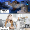 Quạt phun sương mini hẹn giờ thông minh tích hợp đèn ngủ