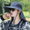 Mũ tai bèo vành rộng kèm khẩu trang chống nắng cao cấp