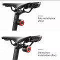 Đèn led gắn yên xe đạp sạc USB chống nước tiện lợi