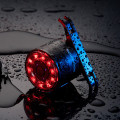 Đèn led gắn yên xe đạp sạc USB chống nước tiện lợi