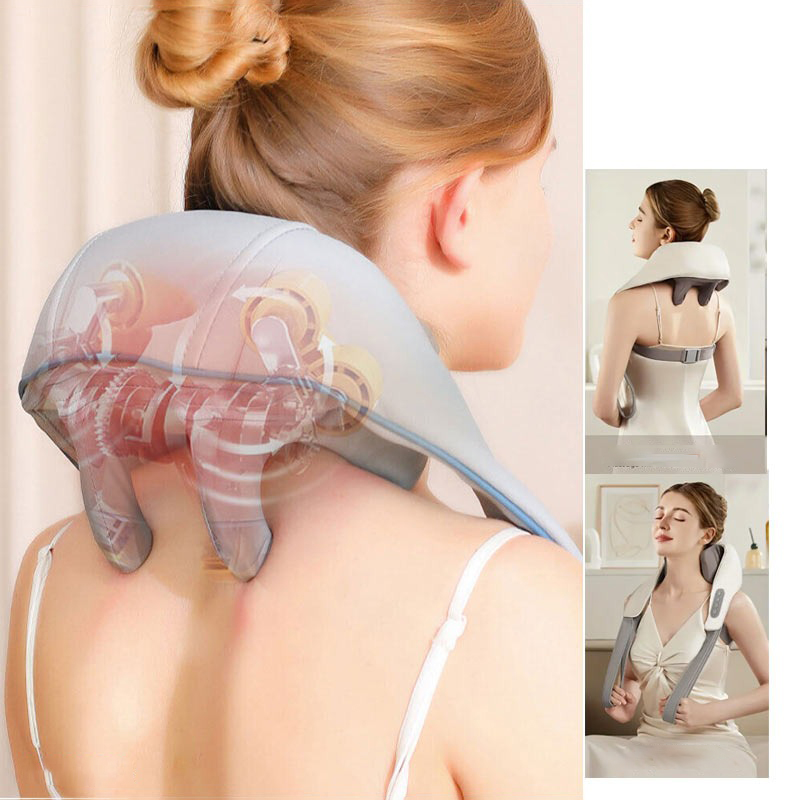 Máy massage cổ, vai, gáy 6D đa năng, mô phỏng massage giảm đau hiệu quả