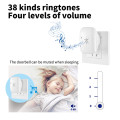 Chuông cửa báo động thông minh không dây, không cần pin