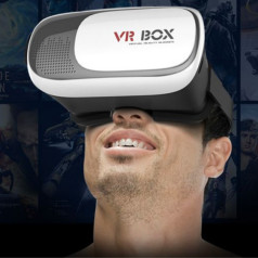 Kính xem phim thực tế ảo Vr Box phiên bản 2 xem phim, chơi game trên điện thoại, Ống kính HD