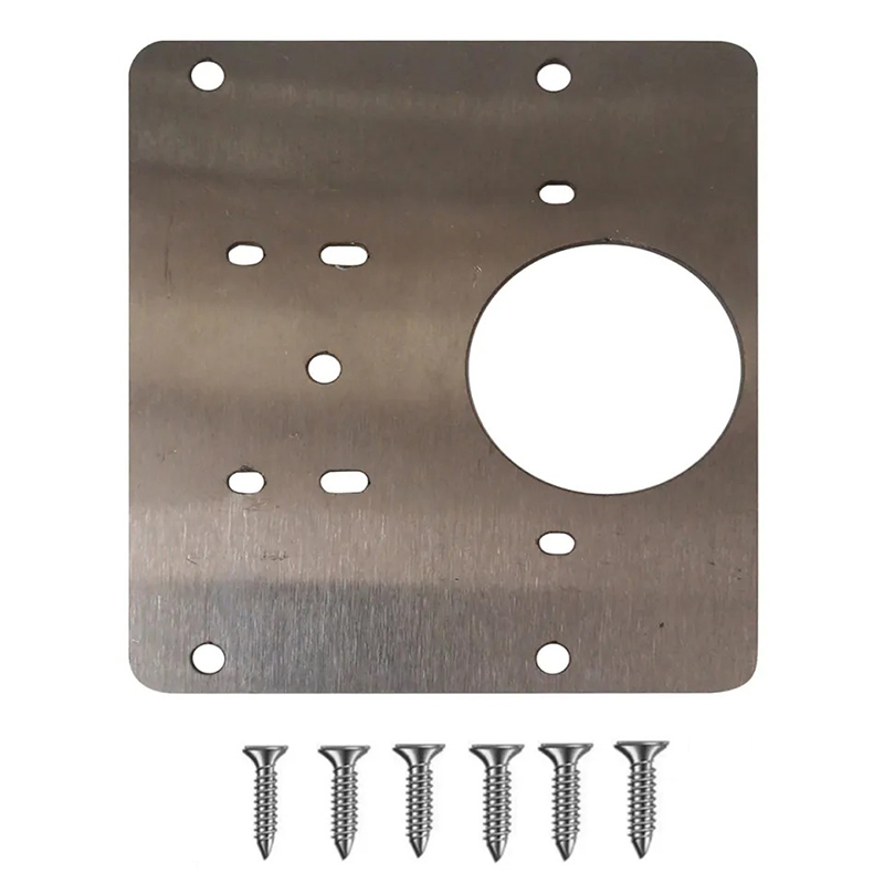 Miếng thép sửa bản lề cửa, tủ gỗ kèm ốc vít tiện lợi tặng bộ ốc vít