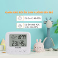 Nhiệt ẩm kế 3 trong 1 Bamboo Life dùng pin tiện dụng