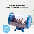 Bẫy gián bản nâng cấp 2 tầng 8 cửa hiệu quả , Bản mới 2024 + Tặng 3 gói mồi