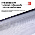 Màn chắn côn trùng kèm Velcro đuổi muỗi bay vào nhà, 100 x 120cm