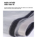 Màn chắn côn trùng kèm Velcro đuổi muỗi bay vào nhà, 100 x 120cm
