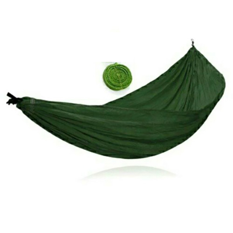 Võng 2m2 vải dù 2 lớp chất liệu mềm, mỏng, mát - Tặng kèm 5m dây