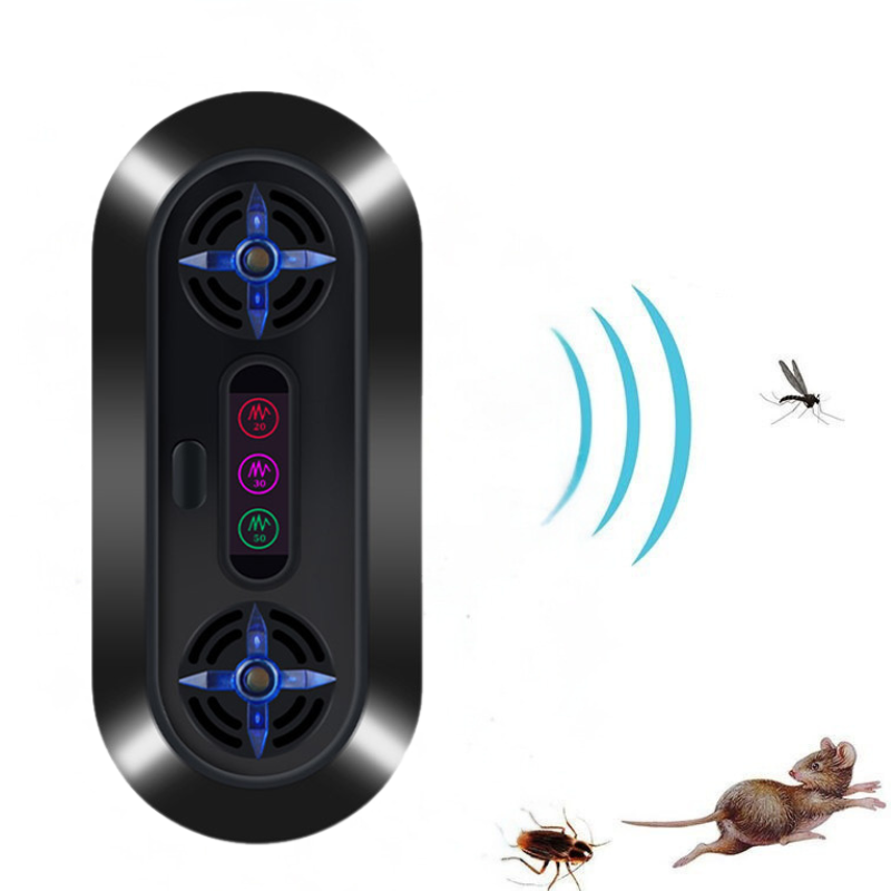 Máy đuổi chuột, côn trùng bằng máy siêu âm hiệu quả, an toàn