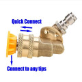 Đầu béc gắn súng xịt rửa của máy rửa xe áp lực cao