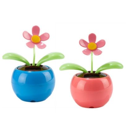 Hoa nhựa lúc lắc