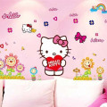 Decal dán tường hình Hello Kitty