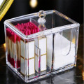 Hủ đựng đồ 2 ngăn mica