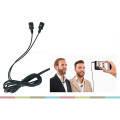 Bộ 2 mic cài áo thu âm cho điện thoại Koolsound Lavalier