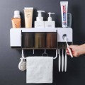 Kệ để cốc bàn chải đánh răng dán tường không cần khoan đục