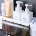 Kệ để cốc bàn chải đánh răng dán tường không cần khoan đục