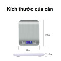 Cân điện tử nhà bếp đa năng 10Kg N7 