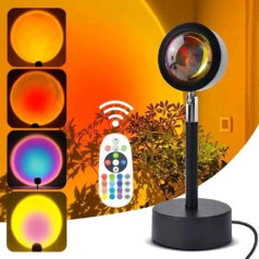 Đèn Sunset L09  có remote điều khiển 16 màu sắc