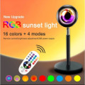 Đèn Sunset L09  có remote điều khiển 16 màu sắc