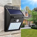 Đèn led năng lượng mặt trời treo tường cảm biến thông minh, 1 cái