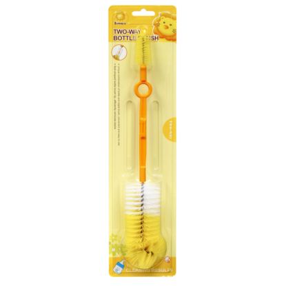 Cọ rửa bình sữa cho bé hai đầu simba