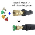 Bộ khớp nối nhanh chân 14mm cho máy rửa xe
